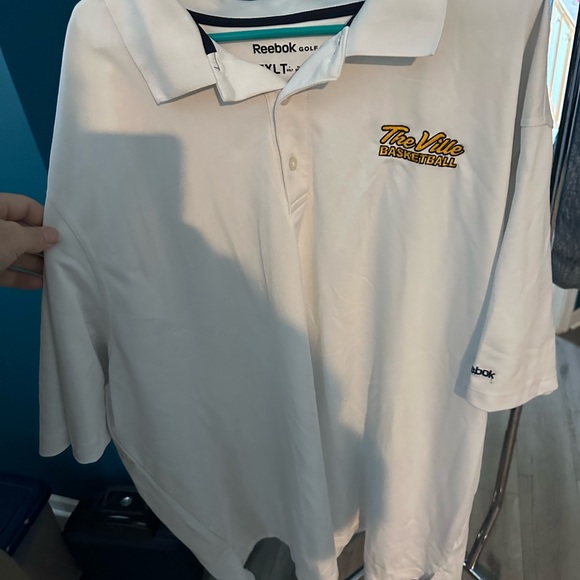 Polo  by Reebok that is embroidered with The Ville Basketball - Picture 1 of 2